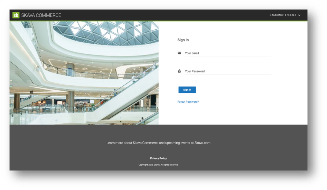 Login Screen