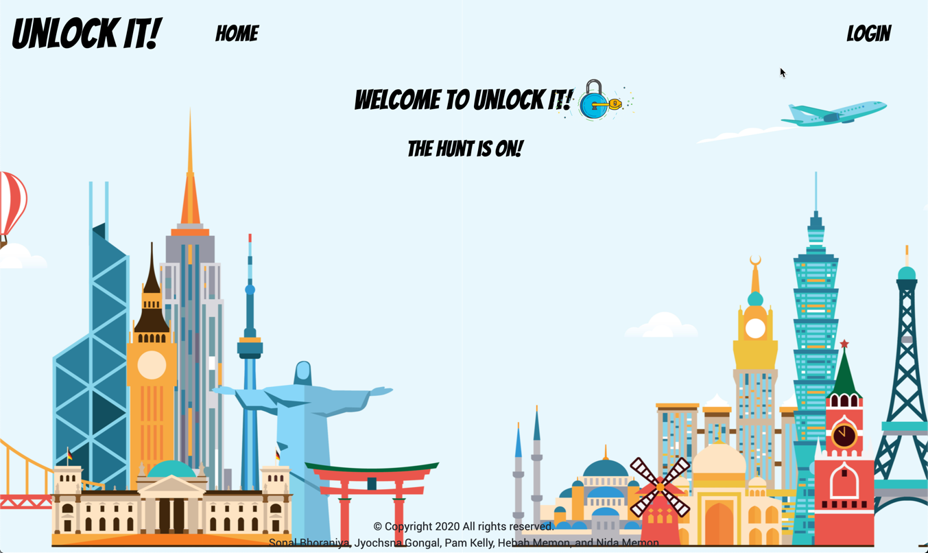 Home Page Logged Out