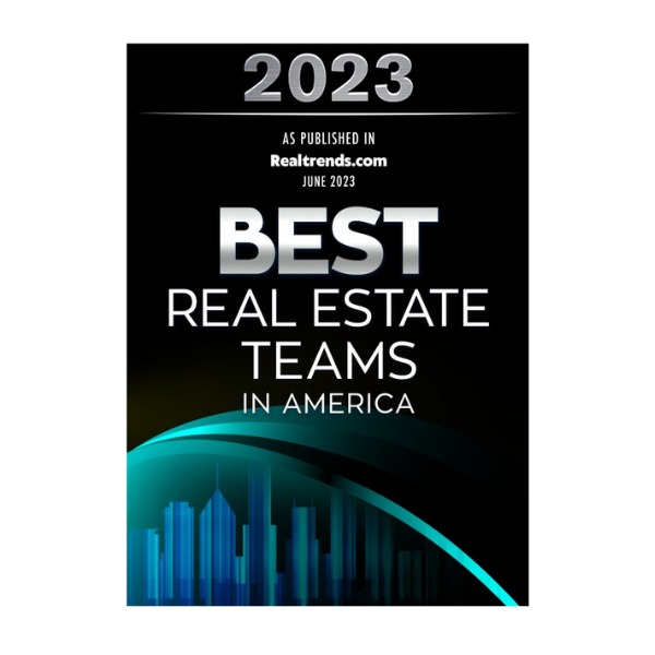 Best Real Estate Teams in America 2023 award from RealTrends - Abmont Realty Group