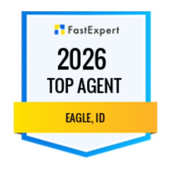 Top Agent in Eagle Idaho 2026 award from FastExpert - Abmont Realty Group