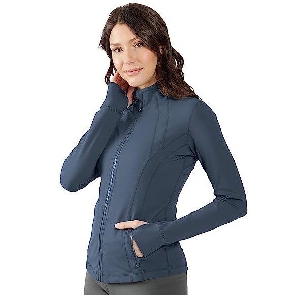 90 degree by reflex women’s running track jacket dupe