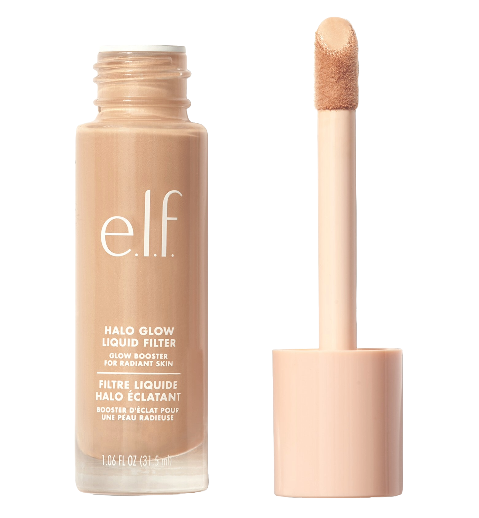 e. l. f. halo glow liquid filter dupe