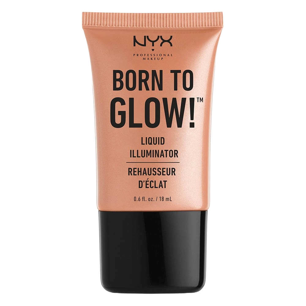 nyx cosmetics born to glow liquid illuminator dupe