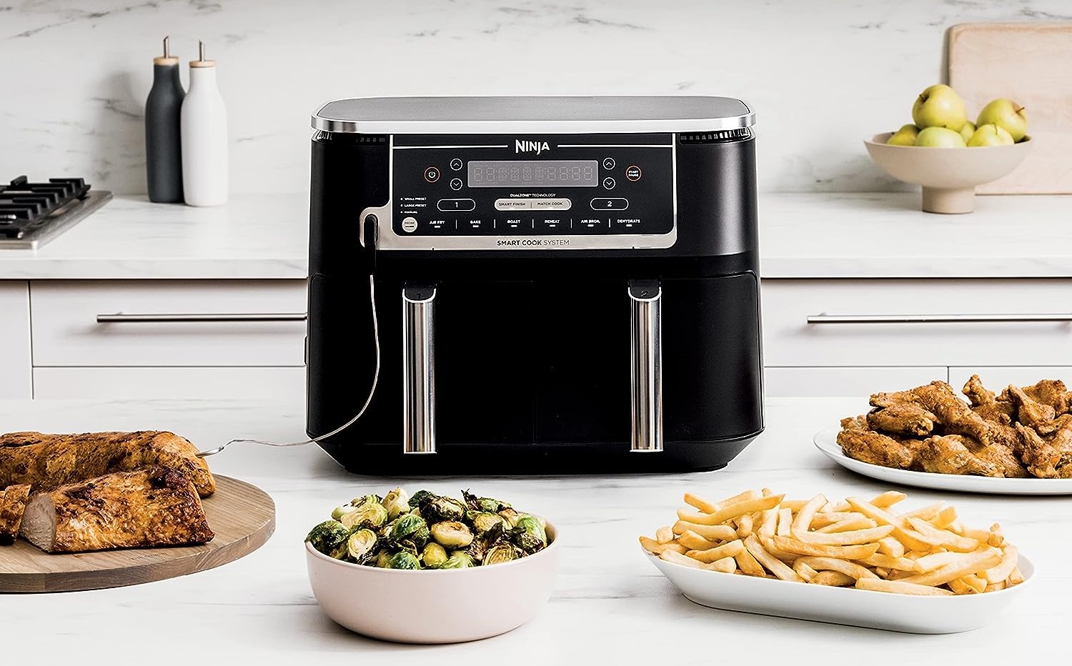 Instant Vortex Plus 6-Quart Air Fryer Oven vs Ninja Foodi Dual Zone  AF300UK: What is the difference?