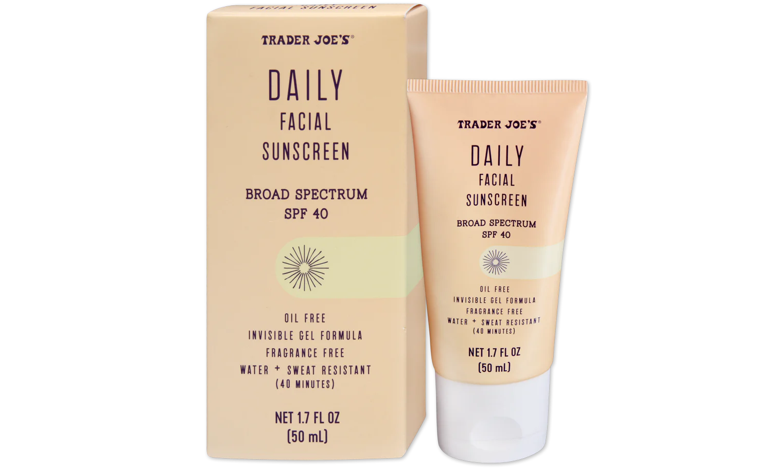 trader joes daily facial sunscreen dupe