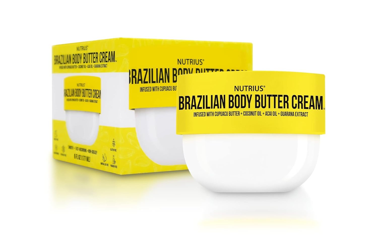 nutrius brazilian body butter cream dupe