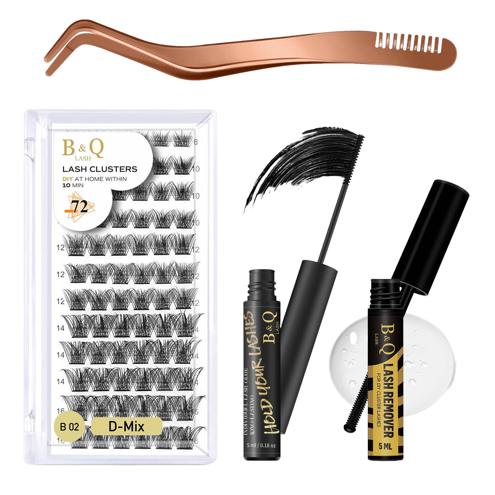 b&q lash extension kit dupe