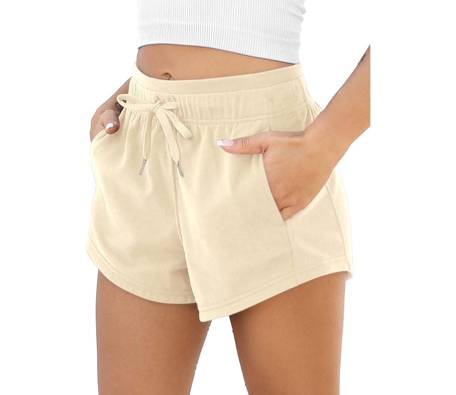 lululemon inner glow shorts dupe ododos women’s cotton sweat shorts