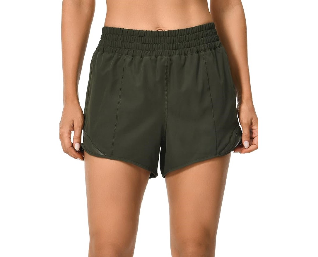 lululemon hotty hot shorts amazon dupe colorfulkoala running shorts