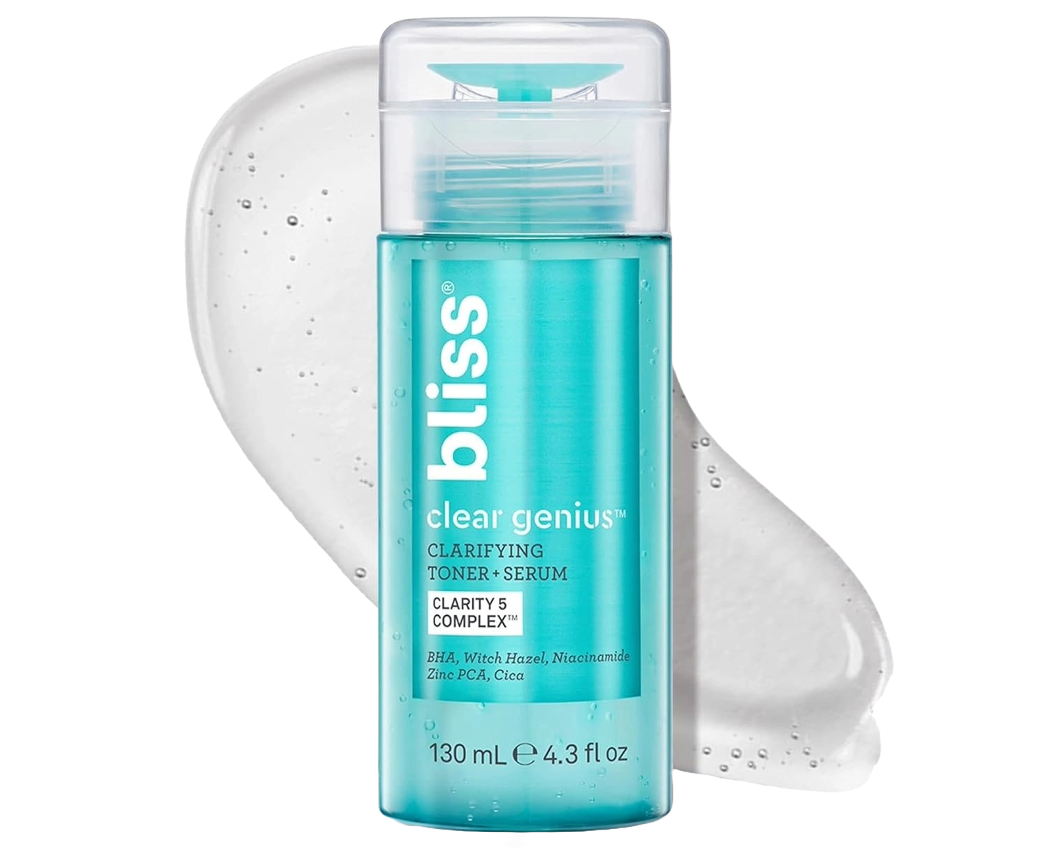 bliss clear genius clarifying toner serum dupe