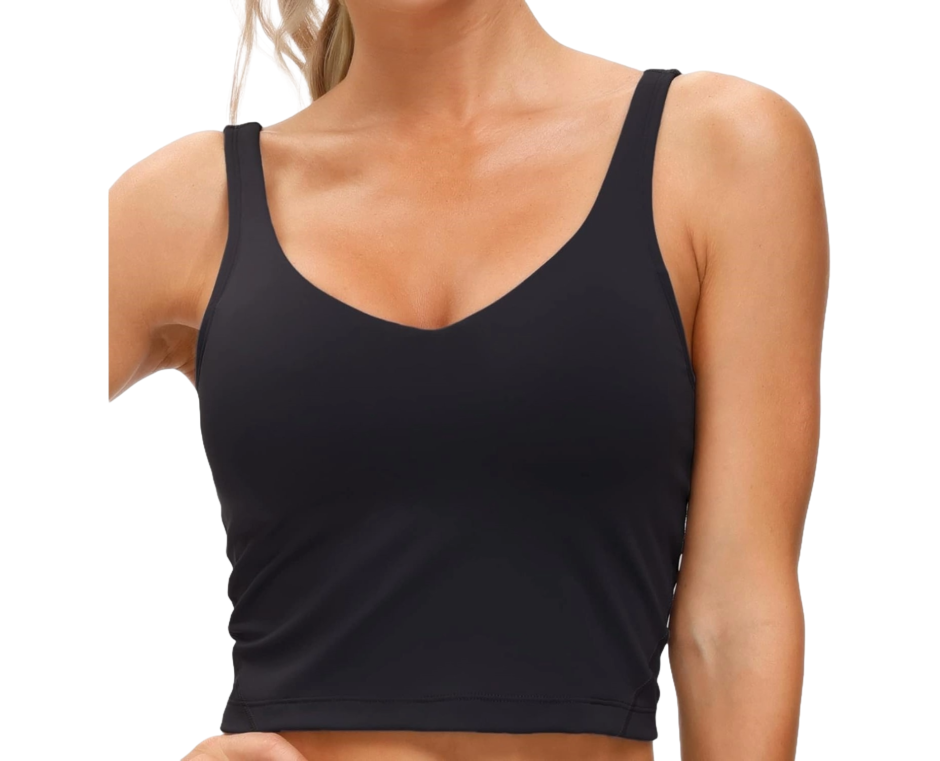 gym people longline sports bra dupe