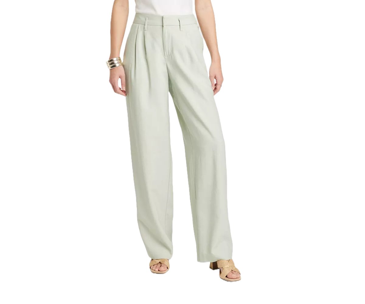 a new day high rise straight trousers dupe
