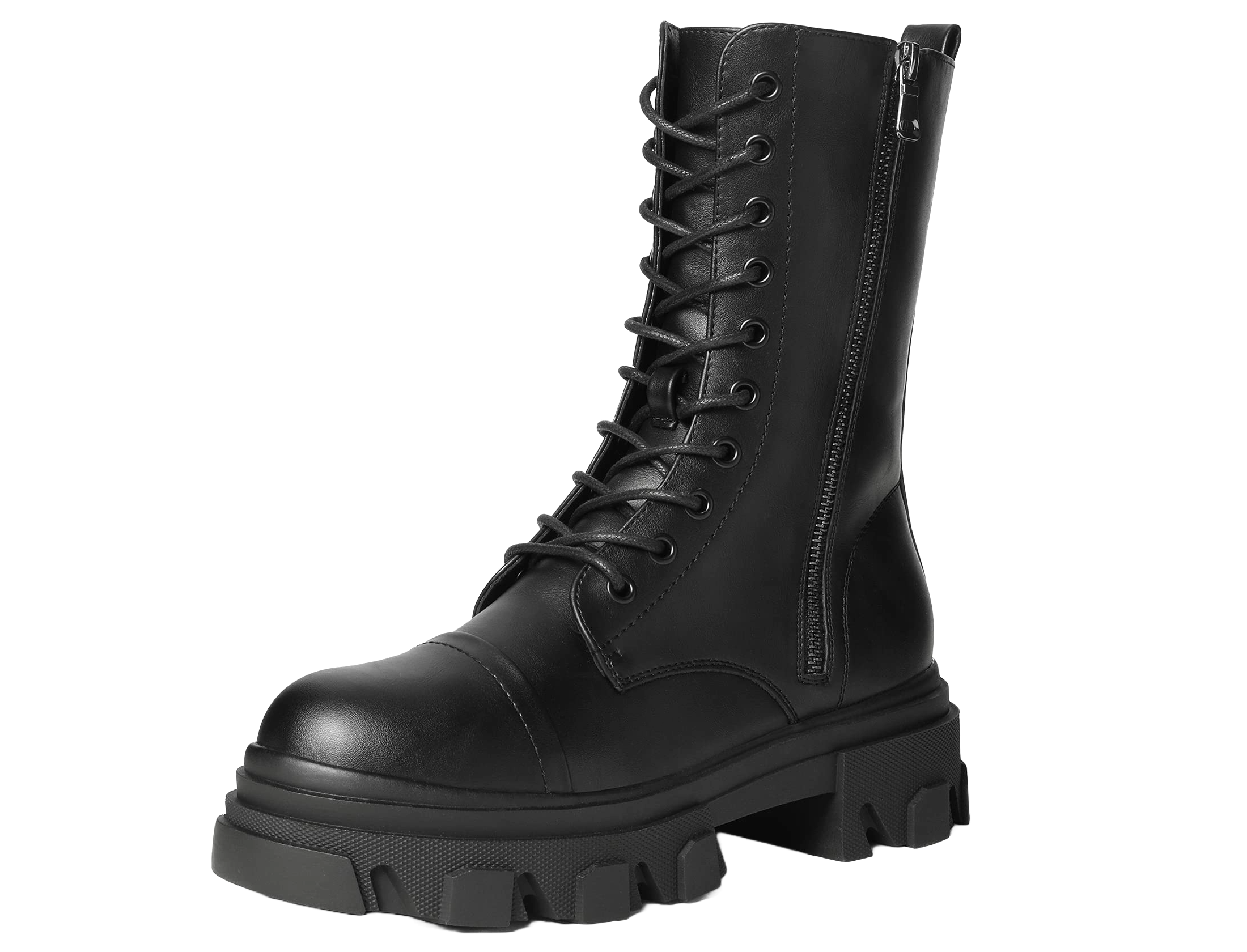 dream pairs lug sole chunky combat boots dupe