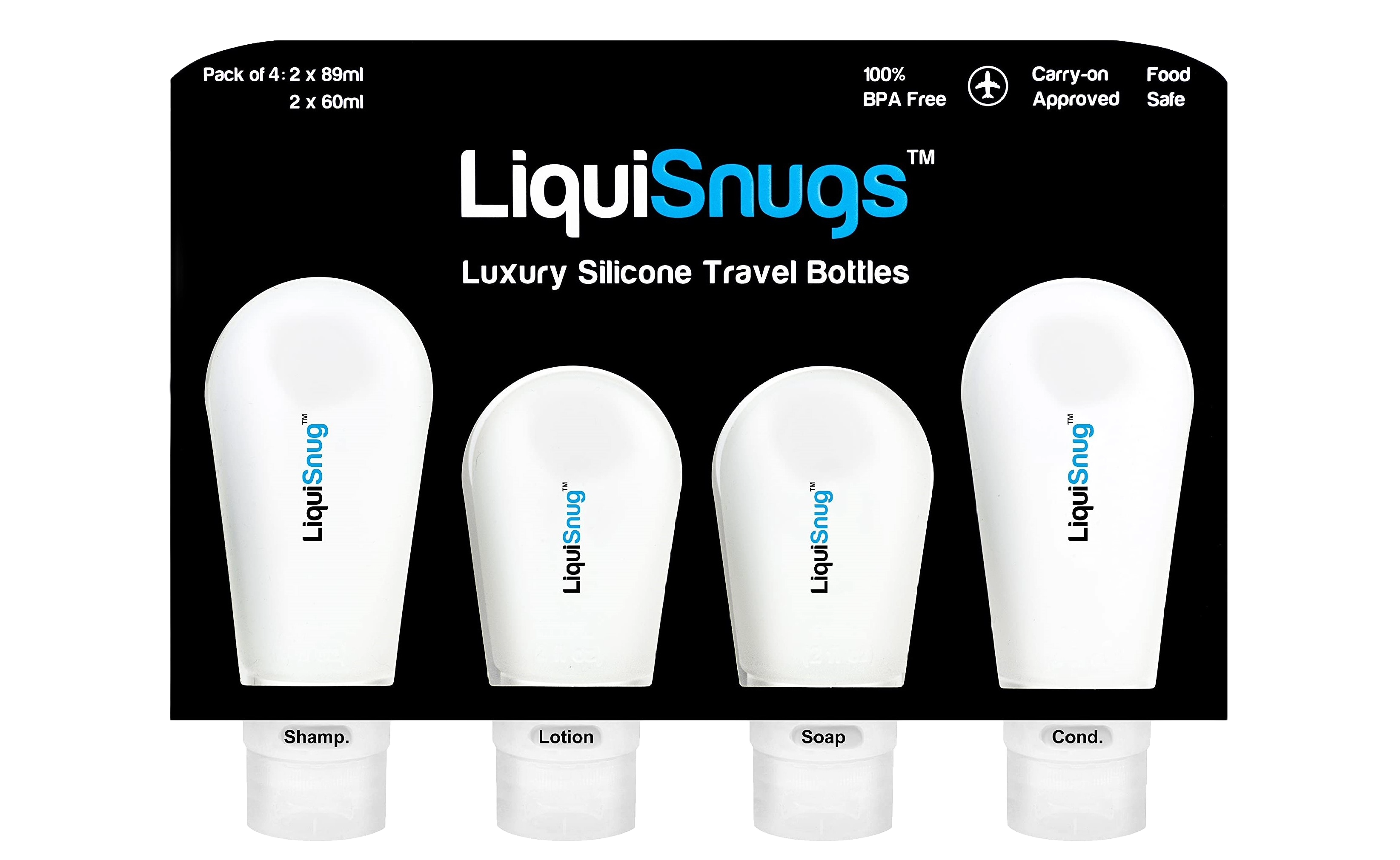 liquisnugs premium silicone travel bottles dupe