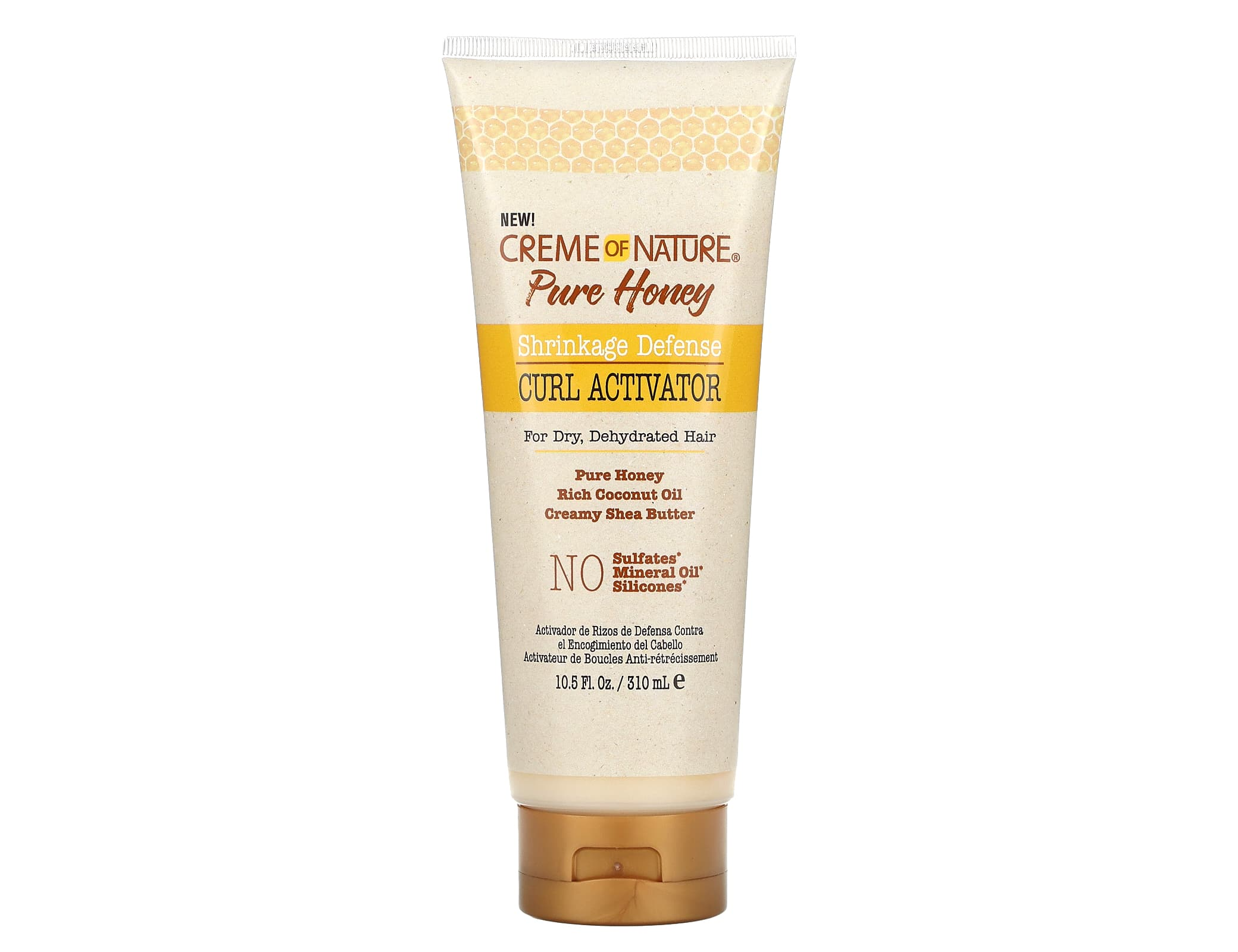 crème of nature pure honey shrinkage defense curl activator dupe