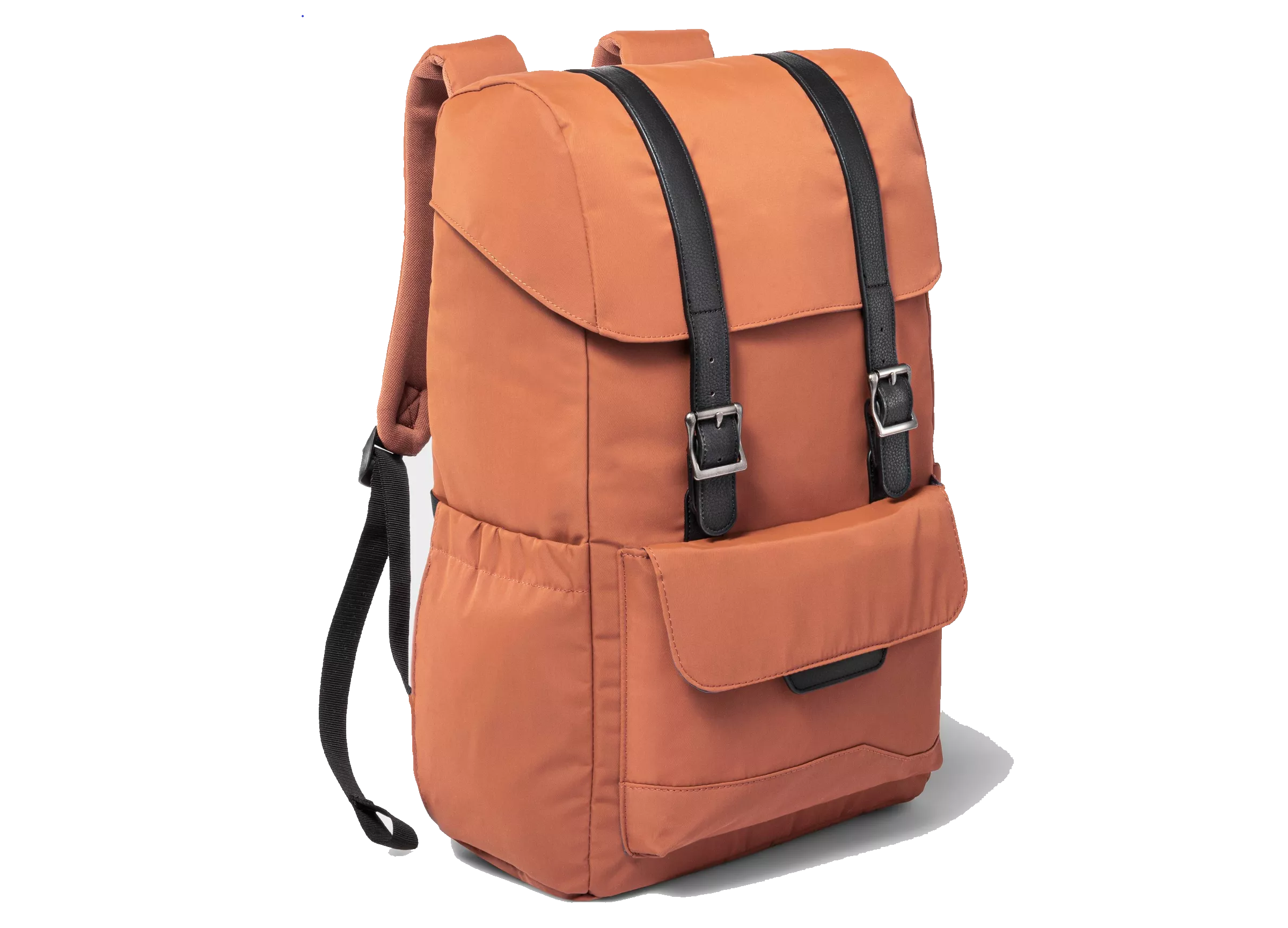 fitted flap backpack dupe