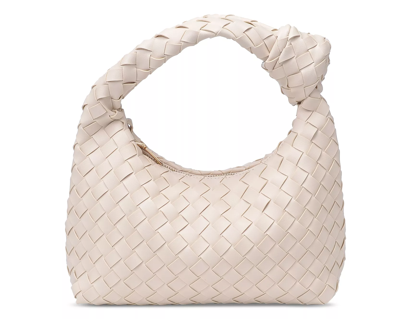 urban expressions carmina woven knot small clutch dupe