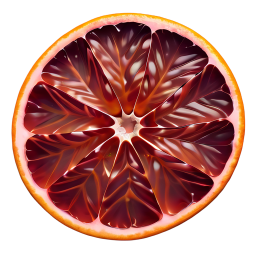 Blutorangenschale