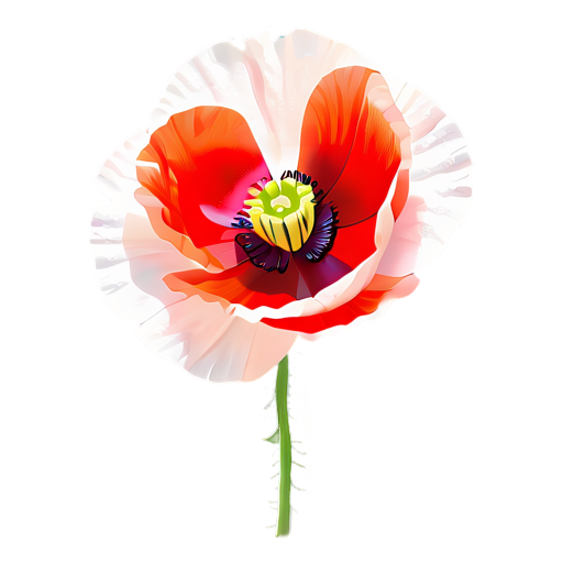roter Mohn