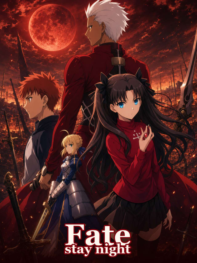Fate Stay Night cover art