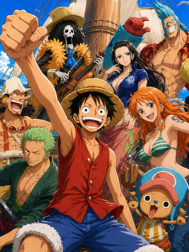 One Piece cover art