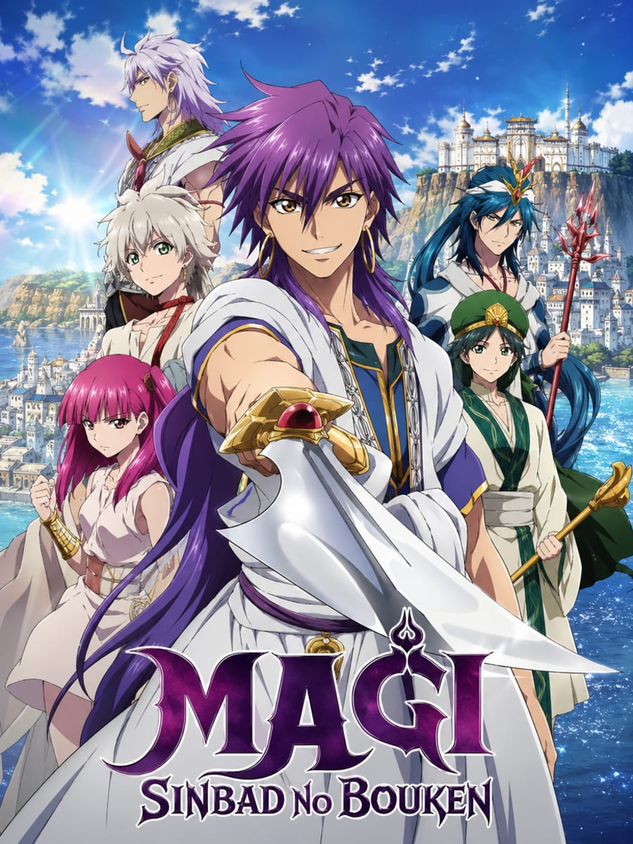 Magi: Sinbad no Bouken cover art