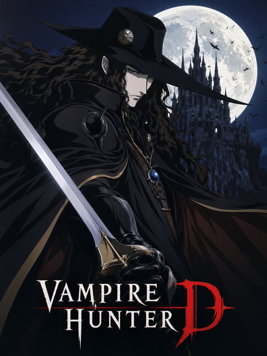 Vampire Hunter D cover art