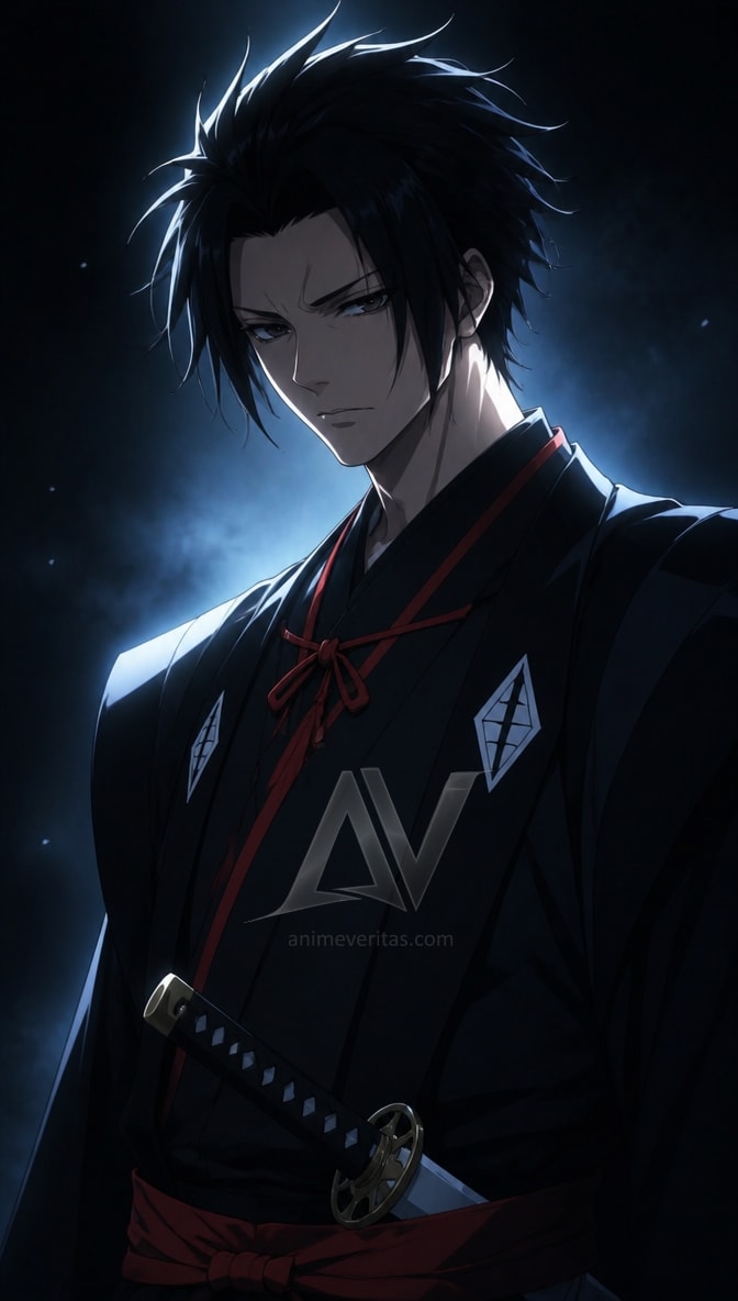 TriplexSolutio Hells Paradise anime poster portrait zoom in close up of Shugen 4534ebc2 7b32 4c44 9b31 1feddb039d51 torw9p