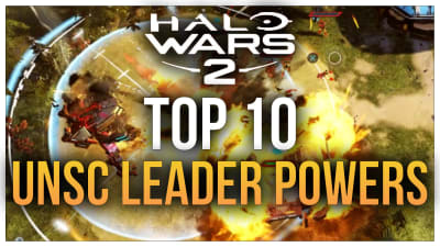 Top 10 UNSC Leader Powers Ranked - Halo Wars 2