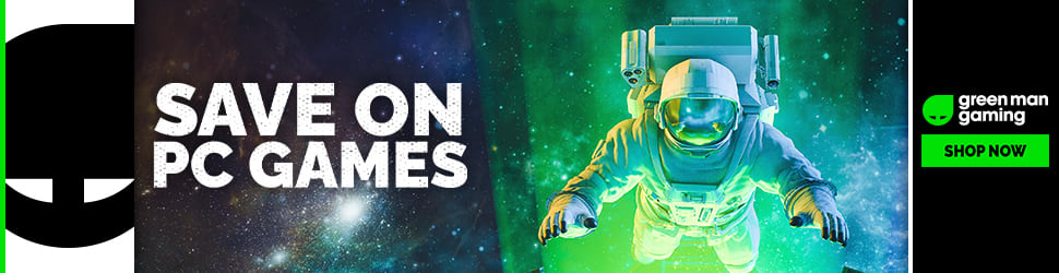 Save on PC games at Green Man Gaming
