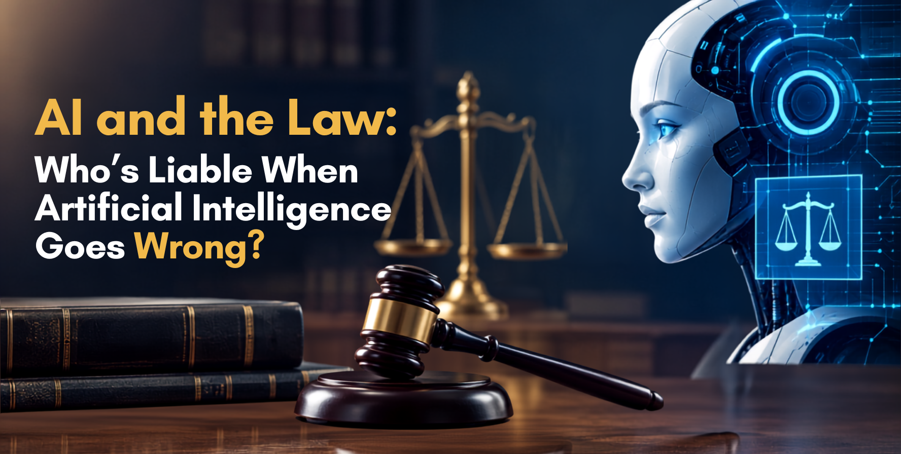 AI and the Law: Who's Liable When Artificial Intelligence Goes Wrong?