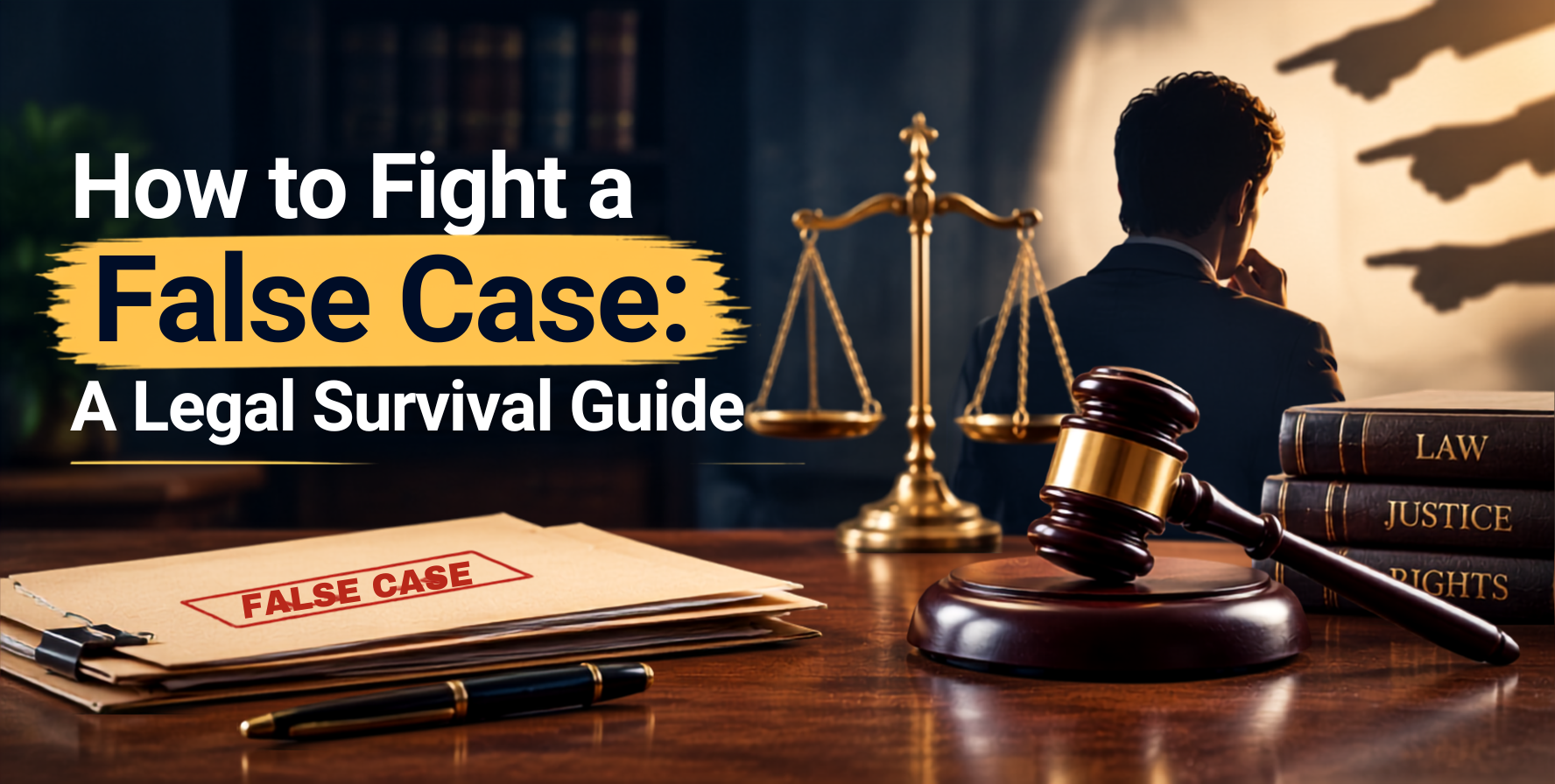 How to Fight a False Case: A Legal Survival Guide