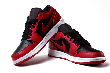 Nike Air Jordan 1 Low Bred Sneakers