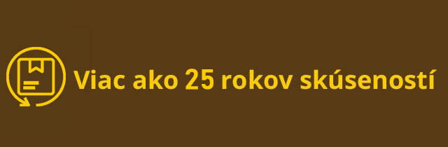 Viac ako 25 rokov skúseností
