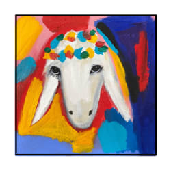 Birthday Sheep, 2000 by MENASHE KADISHMAN