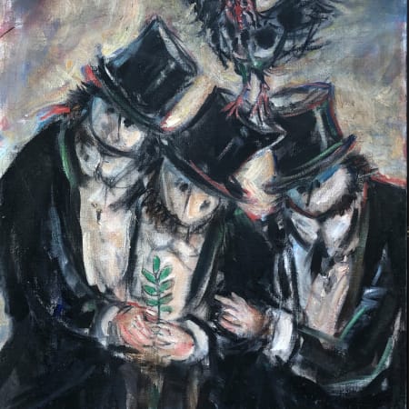 The Zionists by Yosl Bergner [1998]