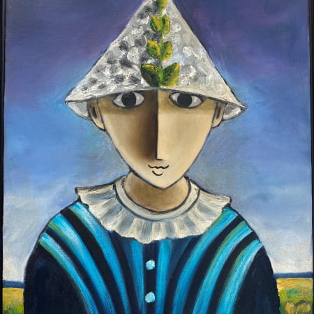 Clown by Yosl Bergner [2000]