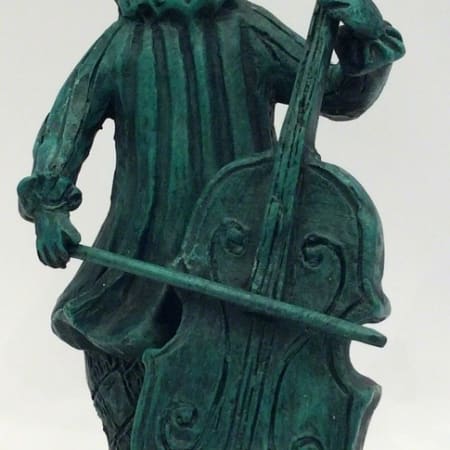 Cellist by Yosl Bergner [2014]