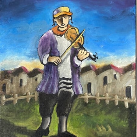 Fiddler by Yosl Bergner [2020]