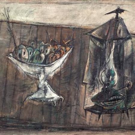 Friends by Yosl Bergner [1956]