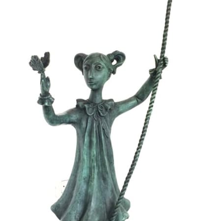 Girl with stone kite by Yosl Bergner [2012]