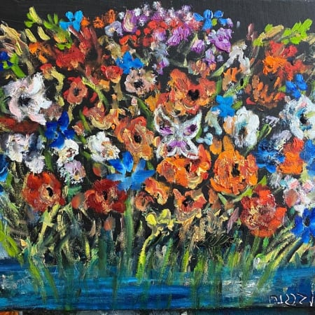 Swamp Flowers by Yosl Bergner [2000]