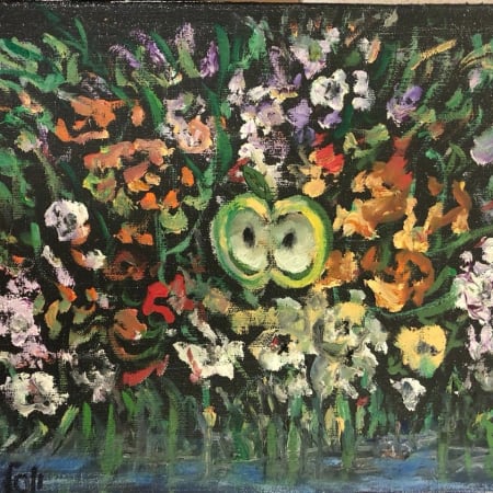 Swamp flowers by Yosl Bergner [2014]