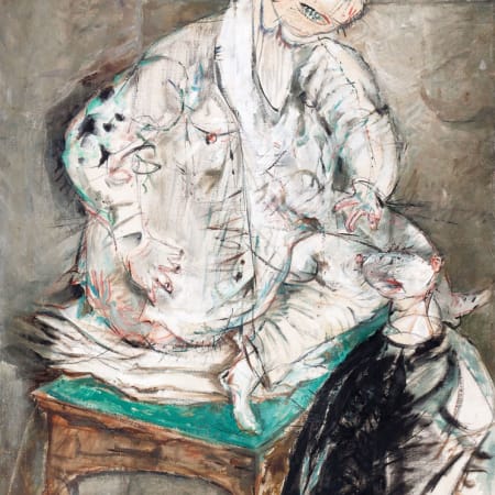 The Trial  - Paintings to Franz Kafka by Yosl Bergner [1975]