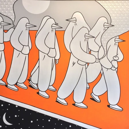 Walking in the Desert by GAB [2017]