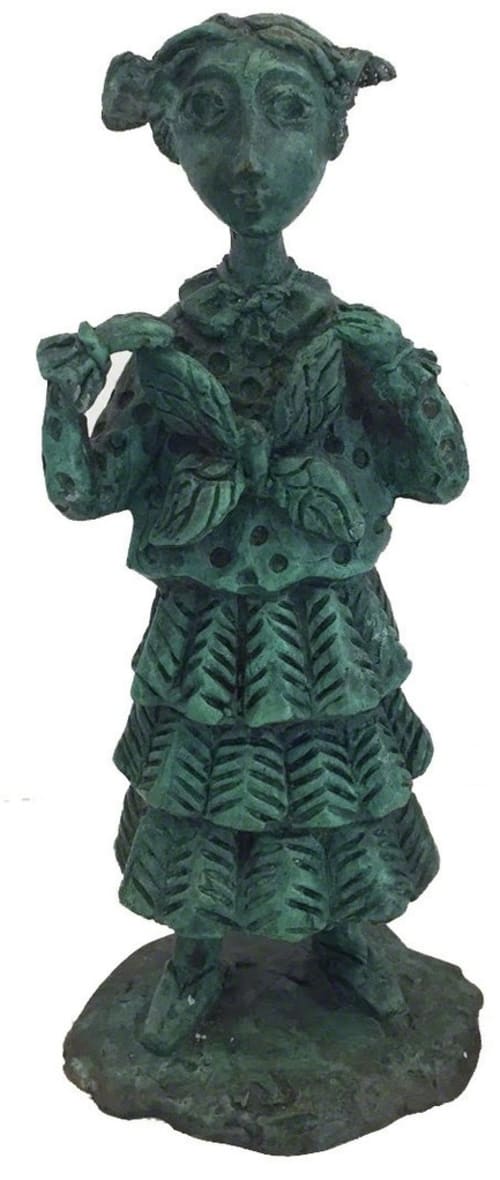 Girl with Butterfly by Yosl Bergner [2014]