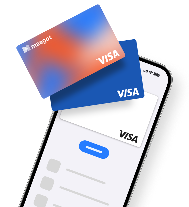 L'appli Fintech Maagot et les cartes bancaires Visa - Maagot FinTech