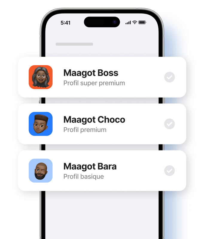 3 profils pour une expérience au top avec l'appli financière Maagot - Maagot FinTech