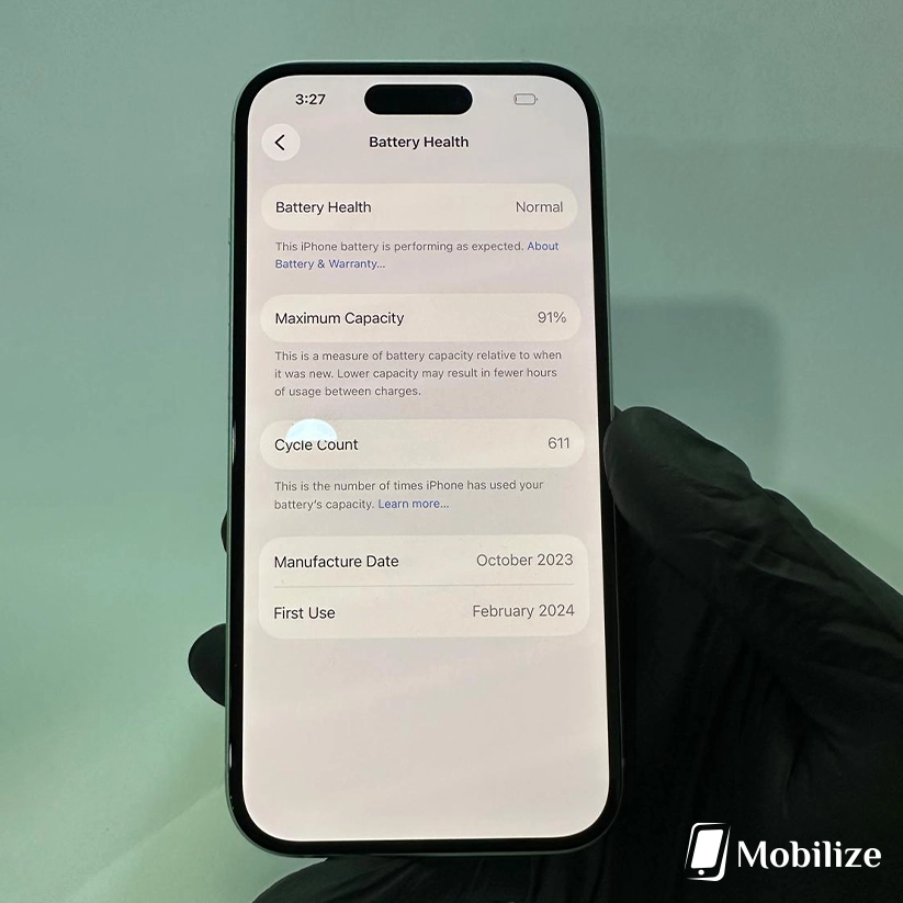 iPhone 15 Blue