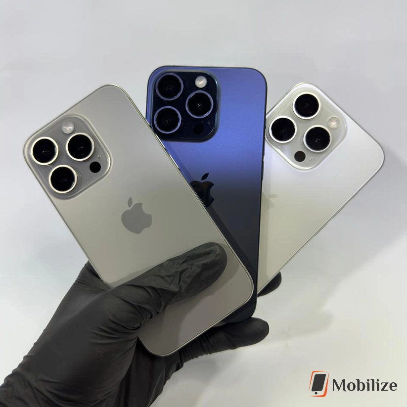 iPhone 15 Pro Natural Titanium